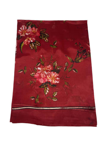 Made in Silk Zijden sjaal rood - (B)110 x (H)190 cm