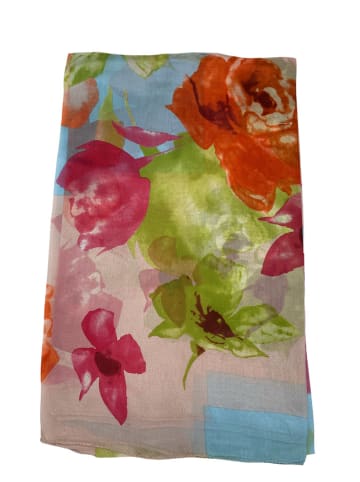 Made in Silk Jedwabna chusta ze wzorem - 110 x 190 cm
