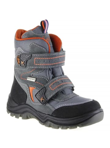 Jela shoes Leder-Winterboots "Hogun-Tex" in Grau
