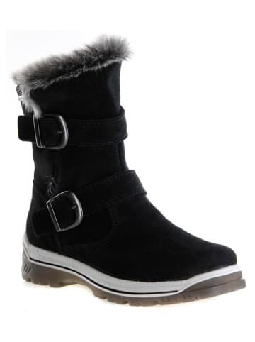Jela shoes Leder-Winterboots "Lola-Tex" in Schwarz
