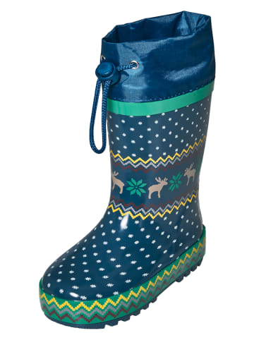 Playshoes Rubberlaarzen "Norweger" donkerblauw