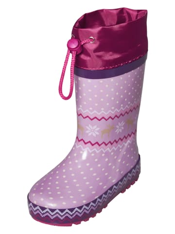 Playshoes Gummistiefel "Norweger" in Rosa