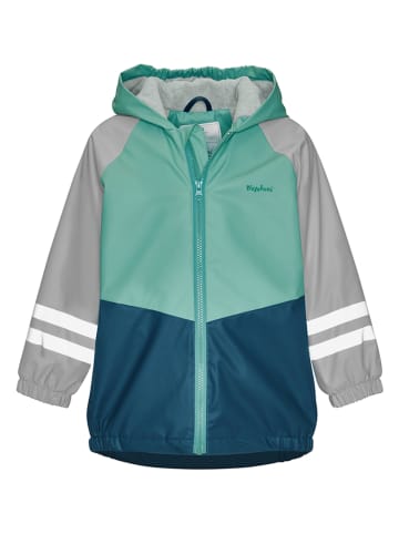 Playshoes - test Regenjas donkerblauw/groen