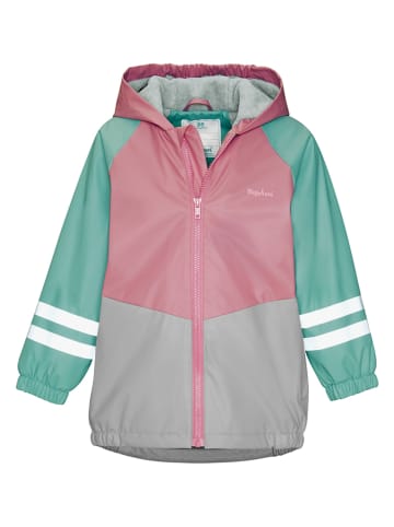 Playshoes - test Regenjas lichtroze/groen