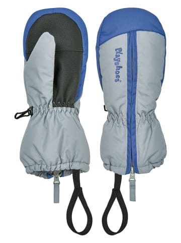 Playshoes Rękawiczki funkcyjne w kolorze niebiesko-szarym