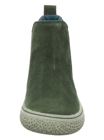 Think! Leren chelseaboots "Tjub" groen