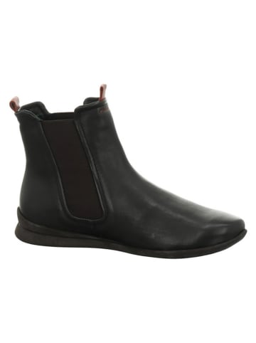 Think! Leder-Chelsea-Boots "Spuat" in Schwarz