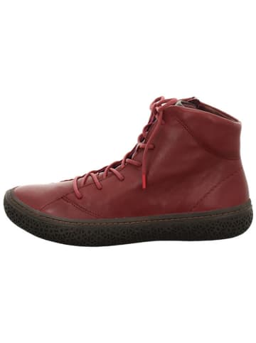 Think! Leder-Boots "Tjub" in Rot