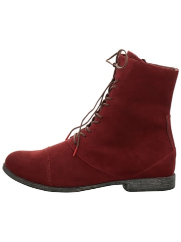 Think! Leder-Boots "Agrat" in Rot