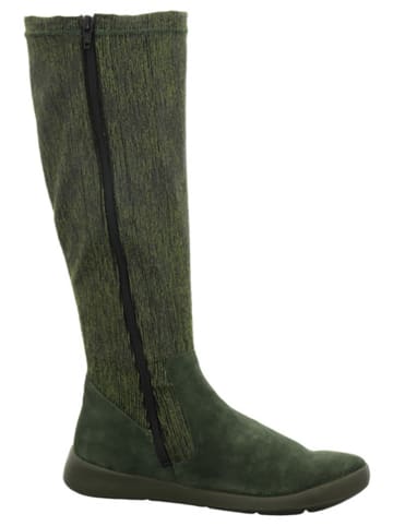 Think! Leder-Stiefel "Duene" in Grün