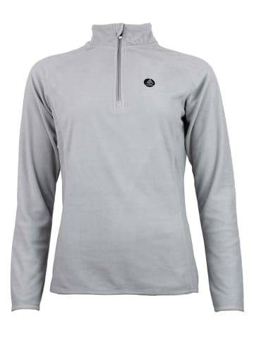 Peak Mountain Bluza polarowa "Afinor" w kolorze szarym