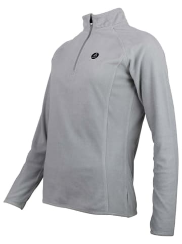 Peak Mountain Bluza polarowa "Afinor" w kolorze szarym