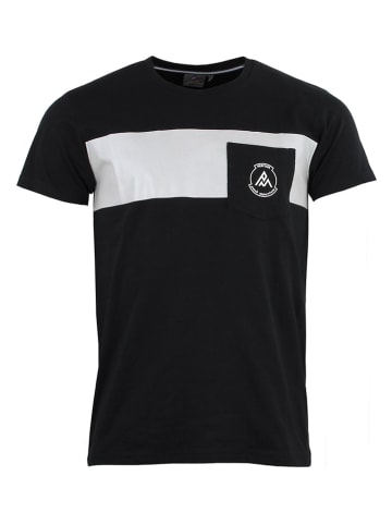 Peak Mountain Koszulka "Cabri" w kolorze czarnym