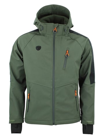 Peak Mountain Softshelljacke "Cargan" in Khaki