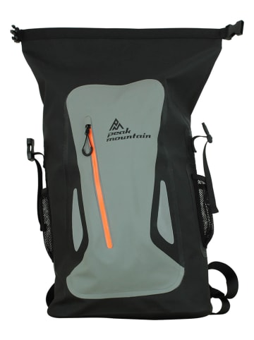 Peak Mountain Wanderrucksack in Schwarz/ Grau - 22l