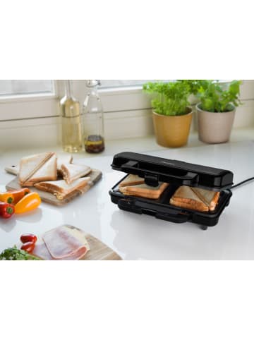 bESTRON Sandwichmaker "Fun Cooking" zwart