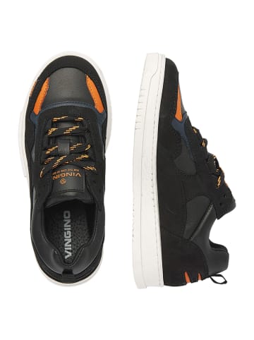 Vingino Leder-Sneakers "Fabian" in Schwarz