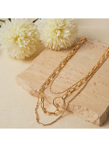 LUNAMOVAS Vergold. Halskette - (L)46 cm