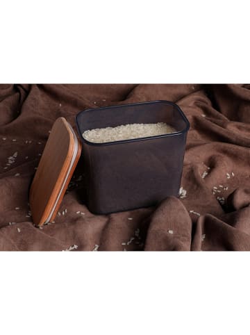 Violeta Home Pojemnik w kolorze szaro-jasnobrązowym - 1,4 l
