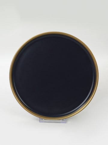 Hermia 6-delige set: dessertborden donkerblauw - Ø 22 cm