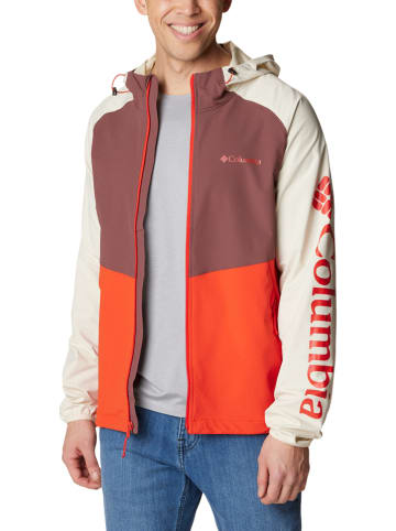 Columbia Functionele jas "Panther Creek" rood/beige