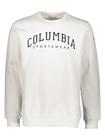 Columbia Sweatshirt "Columbia" in Weiß