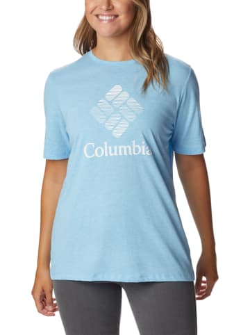Columbia Koszulka "Bluebird Day" w kolorze błękitnym