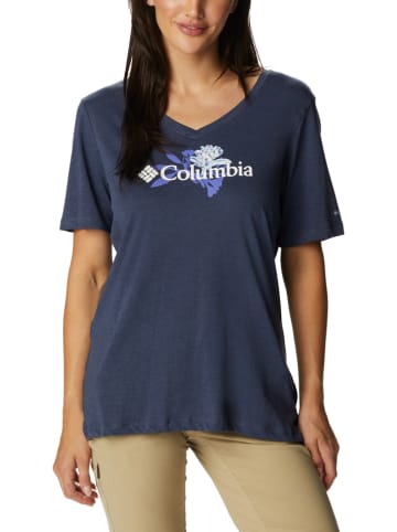 Columbia Koszulka "Bluebird Day" w kolorze granatowym