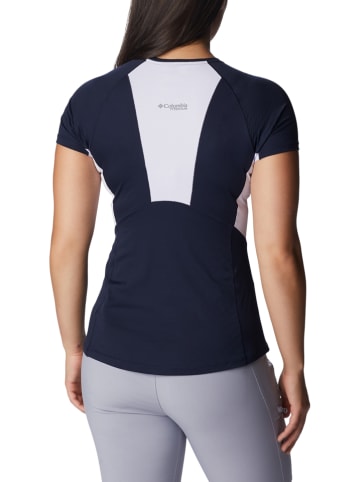 Columbia Functioneel shirt "Titan Pass Ice" donkerblauw/wit