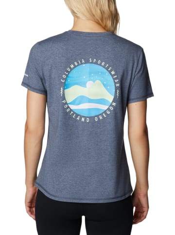 Columbia Shirt "Sun Trek" donkerblauw