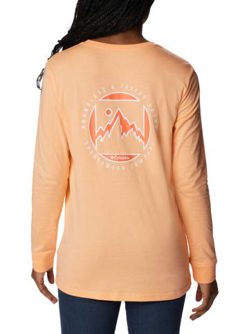 Columbia Koszulka "North Cascades" w kolorze pomarańczowym