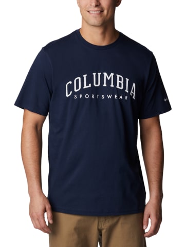 Columbia Koszulka "Rockaway River" w kolorze granatowym
