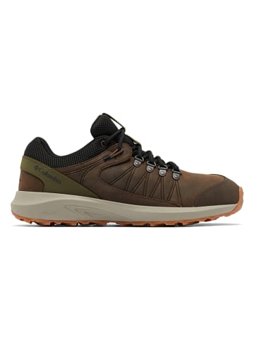 Columbia Skórzane buty trekkingowe "Trailstorm Crest" w kolorze brązowym