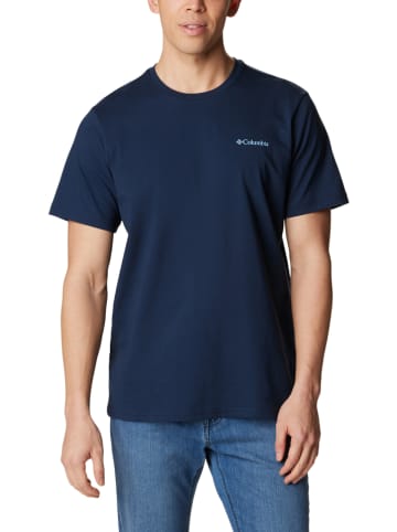 Columbia Koszulka "Explorers Canyon" w kolorze granatowym