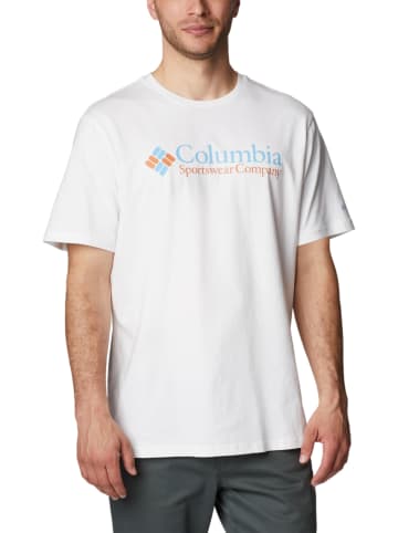 Columbia Koszulka "Deschutes Valley" w kolorze białym