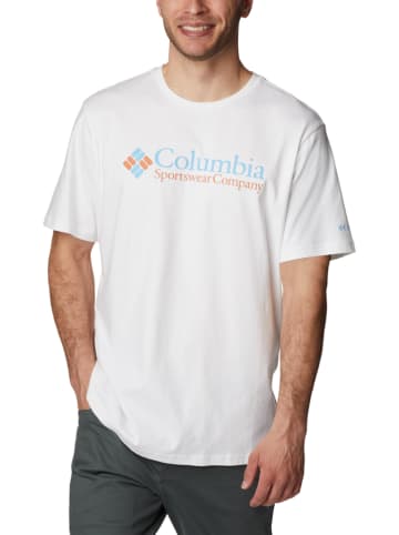 Columbia Koszulka "Deschutes Valley" w kolorze białym