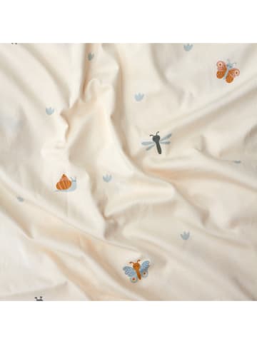 roommate Kinder-Bettwäsche-Set "Baby bugs" in Creme