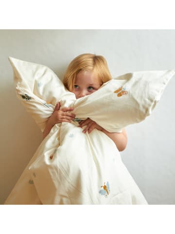 roommate Kinder-Bettwäsche-Set "Baby bugs" in Creme