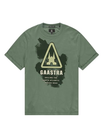 GAASTRA Koszulka "Docker" w kolorze zielonym