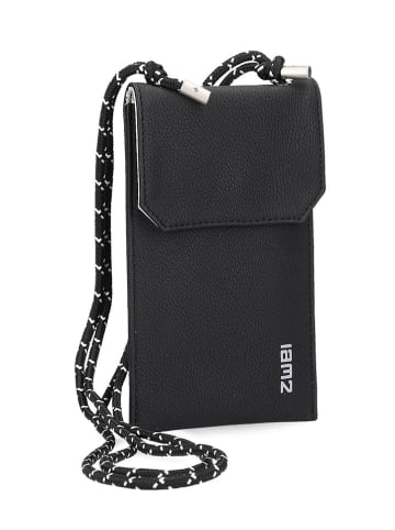 Zwei Handytasche "MP10" in Schwarz - (B)11 x (H)18 x (T)1 cm