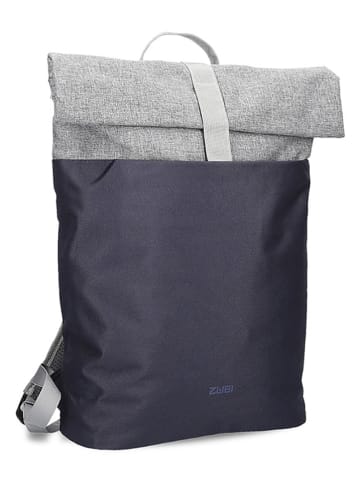 Zwei Plecak "Kim KIR250" w kolorze szaro-niebieskim - 37 x 45 x 17 cm
