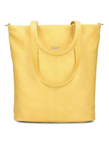 Zwei Schoudertas "M145" geel - (B)35 x (H)37 x (D)15 cm