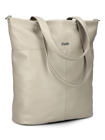 Zwei Schoudertas "M145" grijs - (B)35 x (H)37 x (D)15 cm