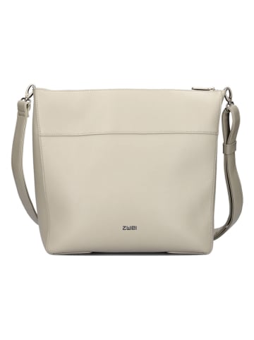 Zwei Schoudertas "M110" grijs - (B)36 x (H)30 x (D)15 cm