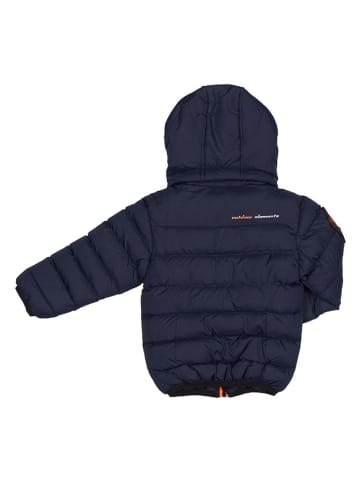 Peak Mountain Doorgestikte jas donkerblauw