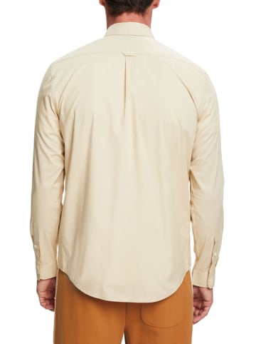 ESPRIT Koszula - Regular fit - w kolorze beżowym