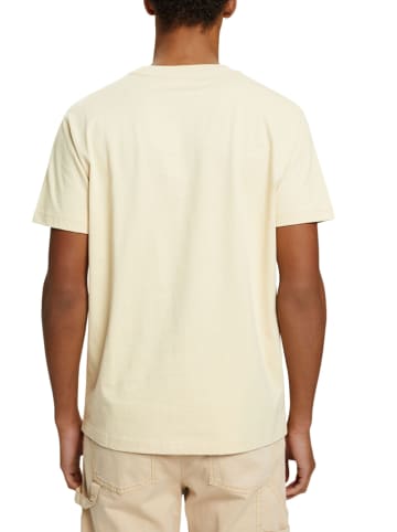 ESPRIT Koszulka w kolorze kremowym