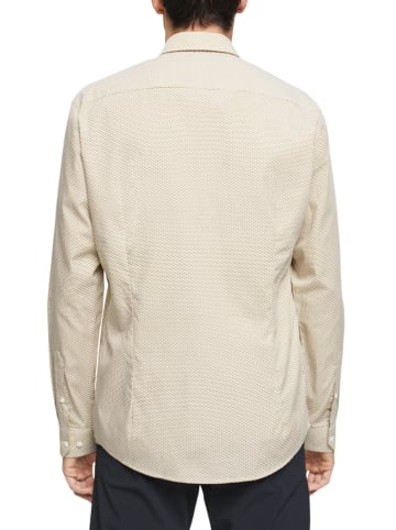 ESPRIT Koszula - Slim fit - w kolorze beżowym