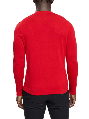 ESPRIT Wełniany sweter w kolorze czerwonym