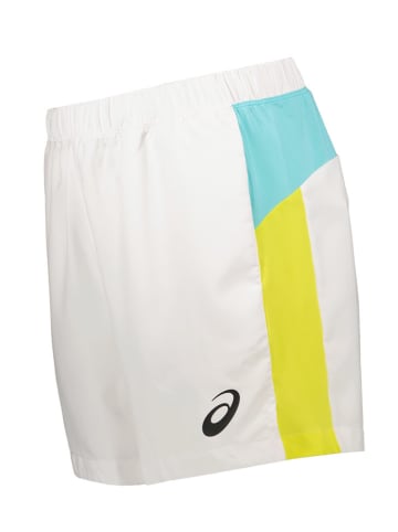 asics Trainingsshorts "Court color" in Weiß/ Bunt